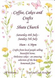 Coffee, Cakes & Crafts at Shute Church
